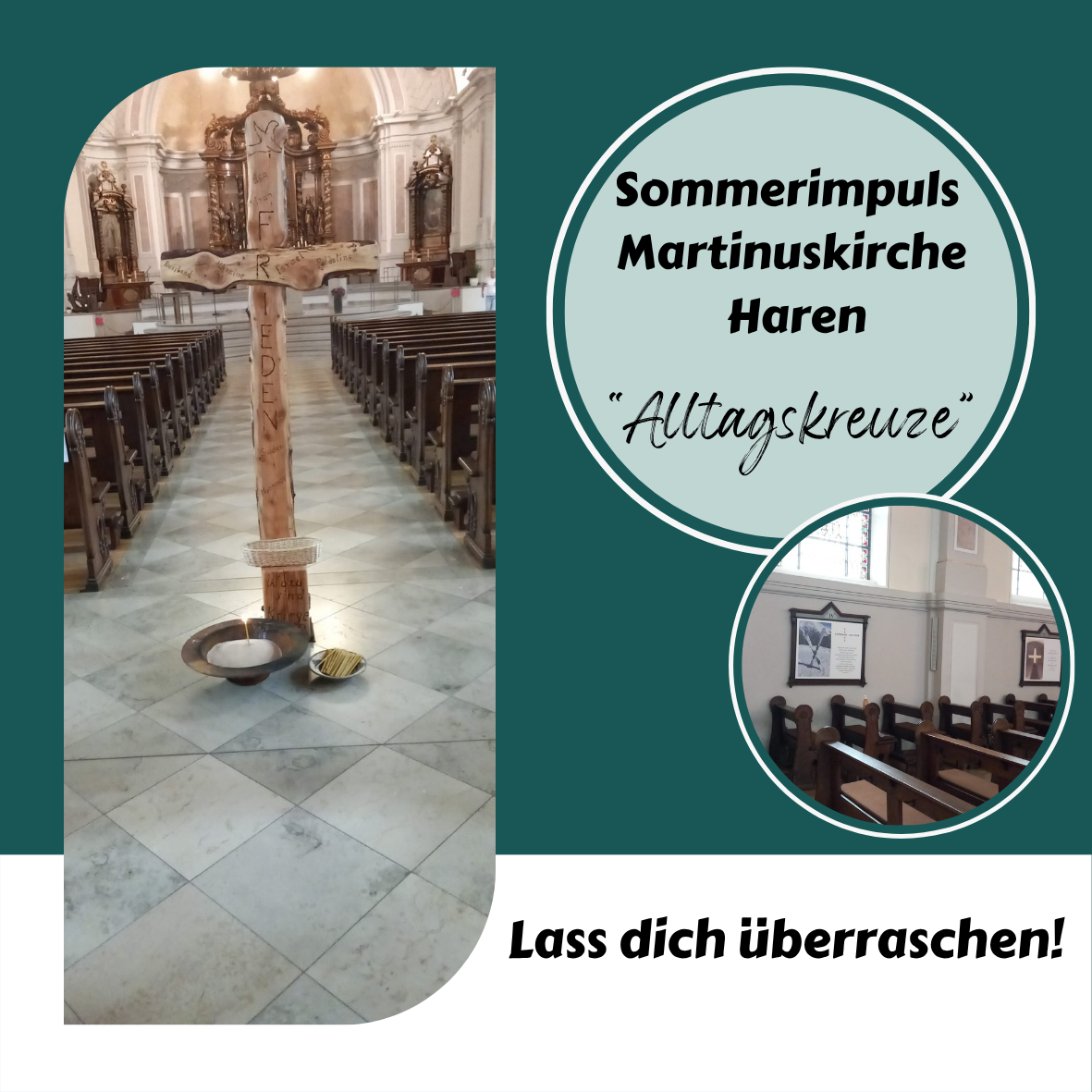 Sommerimpuls St. Martinus Haren "Alltagskreuze"