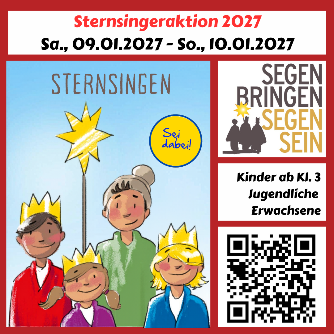 Sa., 09.01.2027 - So., 10.01.2027 Sternsingeraktion